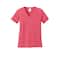 Port & Company® Brights Core Cotton V-Neck Ladies T-Shirt